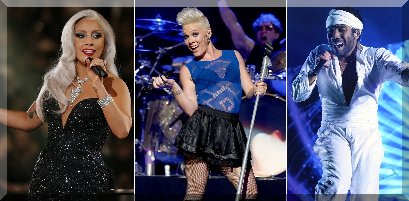 2018 GRAMMY first Performers Lady Gaga, Pink, Childish Gambino Confirmed