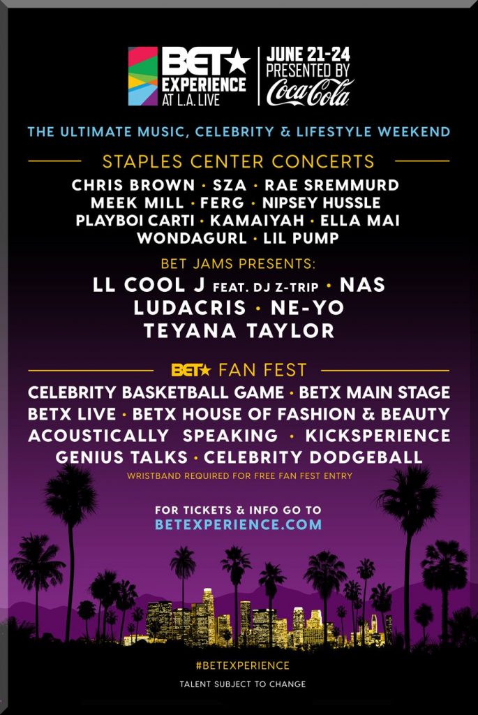 2018 BET AWARDS WEEKEND TICKETS JUNE 21-24 LA