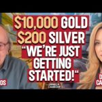 SILVER $200 OUNCE GOLD $10,000